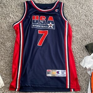 USA basketball jersey Larry bird